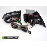 LED Achterlichten Zwart Smoke Dynamisch Rood VW Golf 7 Variant 13-17