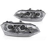 Koplampen VW Polo VI 2G 17-21 Sequentiële LED DRL Chroom