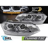 Koplampen VW Polo VI 2G 17-21 Sequentiële LED DRL Chroom