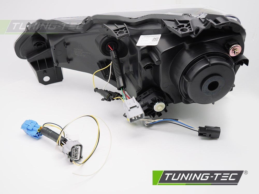 Koplampen Zwart Tube LED DRL voor Toyota GT86 12-21