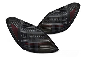 LED Achterlichten Zwart Dynamisch geschikt voor Mercedes C-Klasse W205 14-21