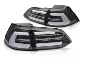 LED Achterlichten Zwart Dynamisch geschikt voor VW Golf 7 Variant 2013-2017