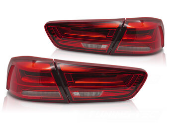 LED Achterlichten Rood Mitsubishi Lancer 8 Sedan 08-16 / Evo X 07-16