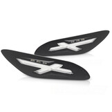 Achterknipperlichten ZWART LED voor VESPA SPRINT / PRIMAVERA 150cc