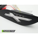 Achterknipperlichten ZWART LED voor VESPA SPRINT / PRIMAVERA 150cc