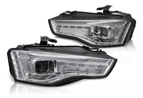 Xenon Koplampen LED Chroom Sequentieel geschikt voor Audi A5 11-16