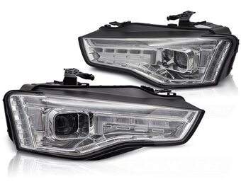 Xenon Koplampen LED Chroom Sequentieel voor Audi A5 11-16