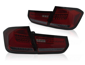 LED BAR Achterlichten Rookrood Sequentieel voor BMW F30 11-15