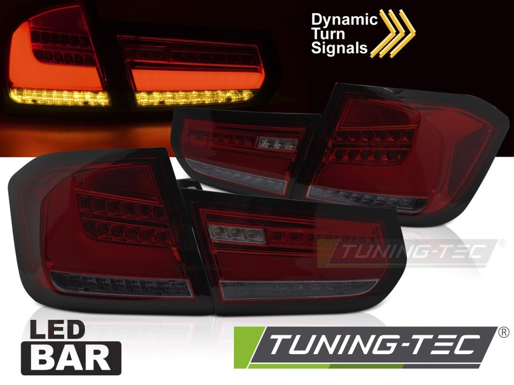 LED BAR Achterlichten Rookrood Sequentieel voor BMW F30 11-15