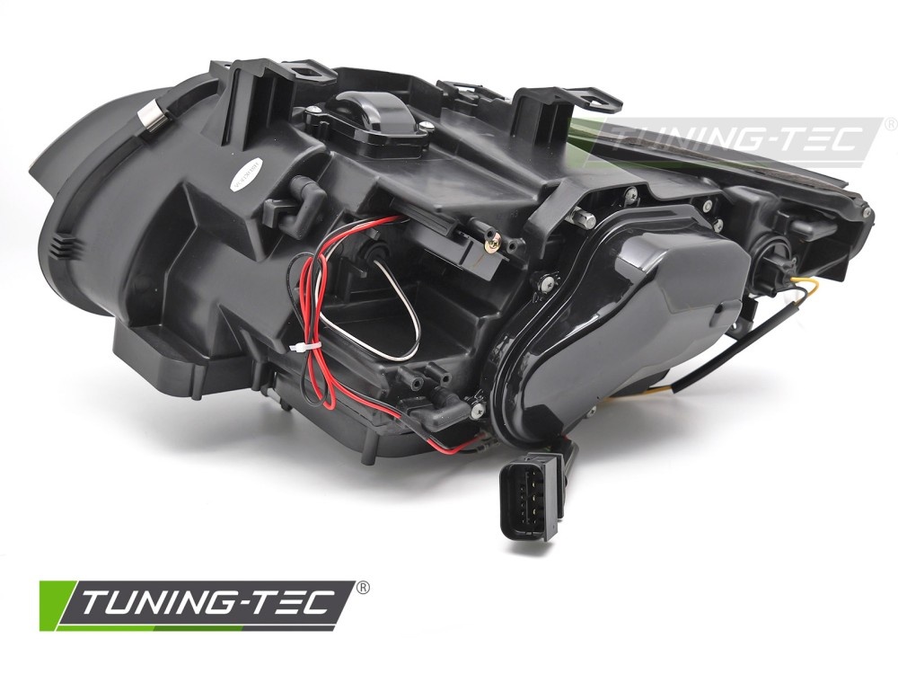 Xenon Koplampen Gele LED Chroom DRL voor BMW E92 / E93 (06-10)