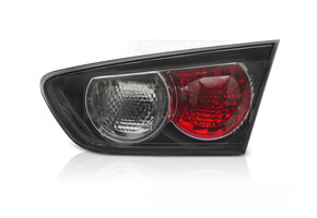 Achterlicht Zwart Rechterzijde TYC voor Mitsubishi Lancer 4D 08-16