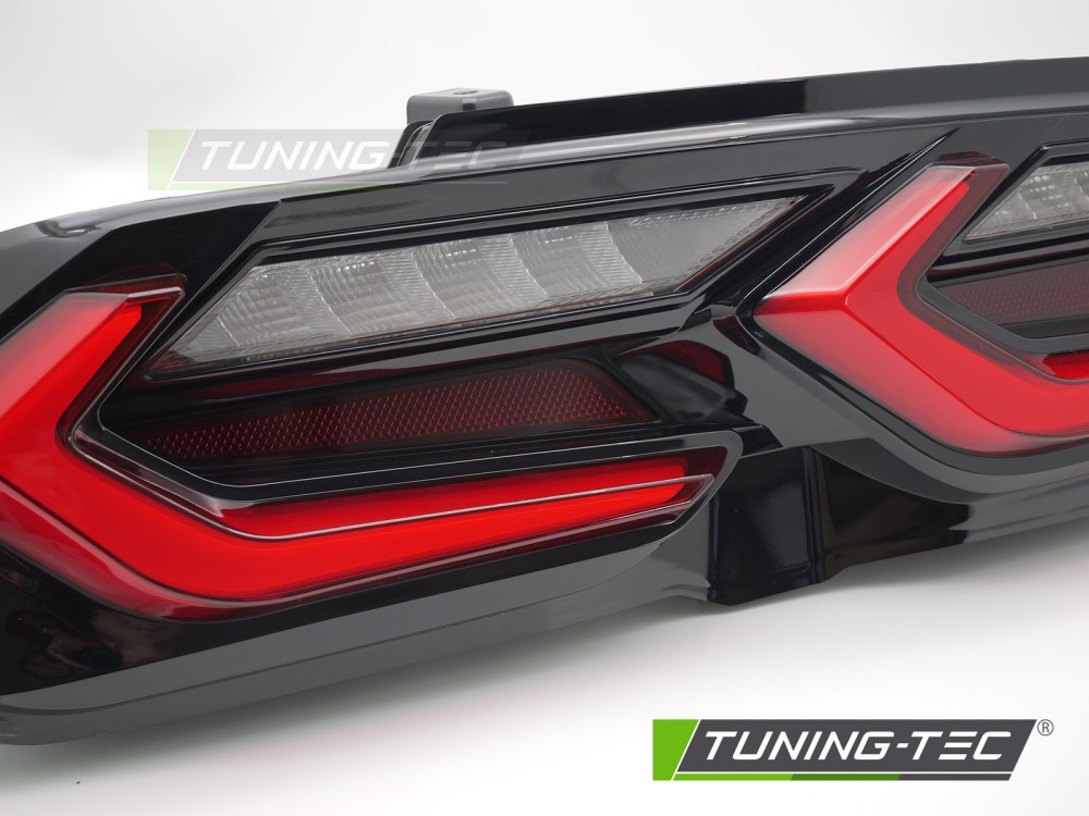 LED Achterlichten Rood Zwart voor Chevrolet Camaro 2019-2023