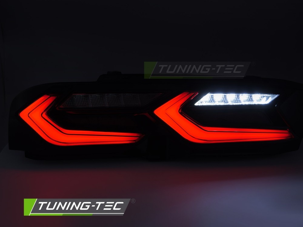 LED Achterlichten Rood Zwart voor Chevrolet Camaro 2019-2023