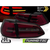 Achterlichten LED Rookrood Dynamisch VW Golf 7 2013-2017 Variant