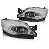 Koplampen Chroom LED Tube Light voor Subaru WRX 2008-2014
