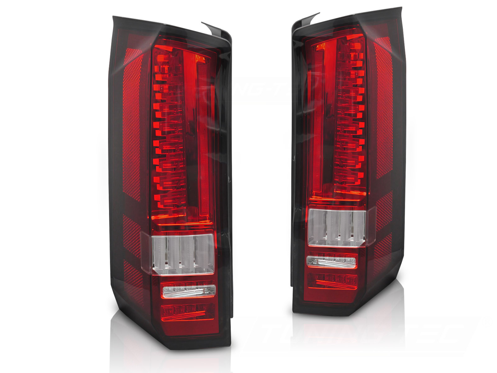 LED Achterlichten Rood Wit Dynamische Richtingaanwijzers VW Crafter 2017-