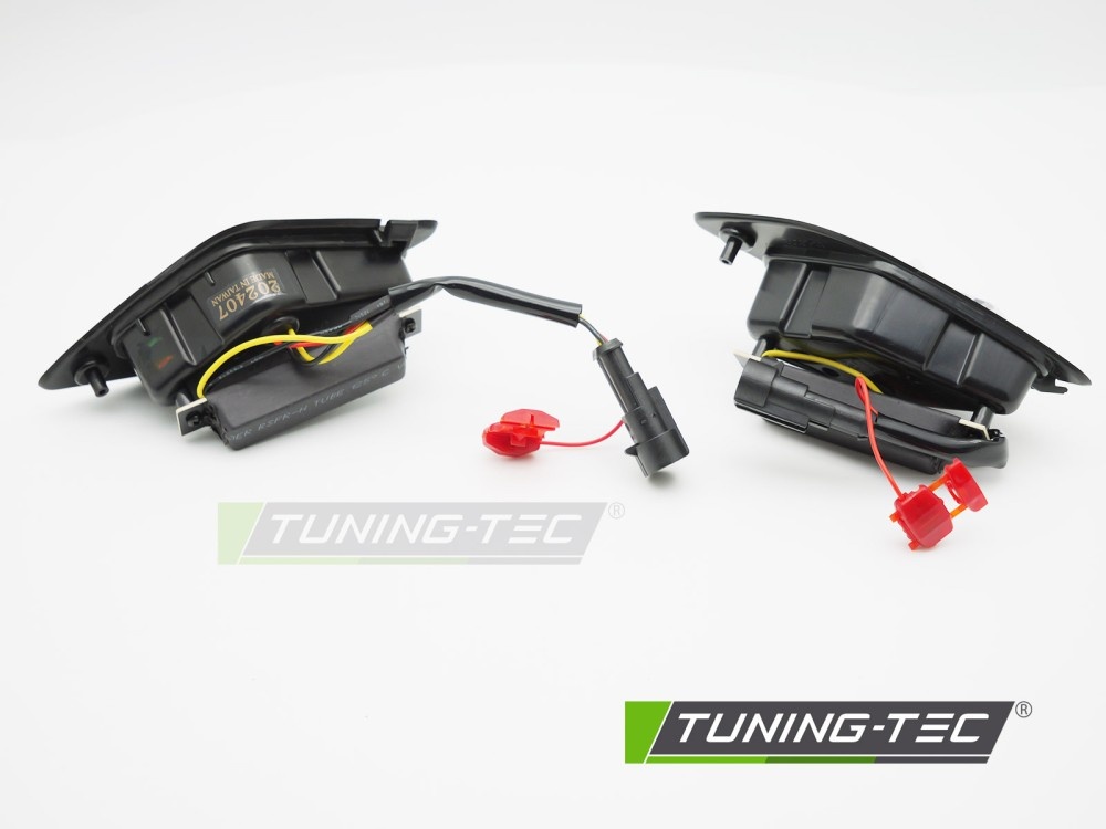 Achter LED Richtingaanwijzers Zwart voor Vespa GTS / GTV 300cc