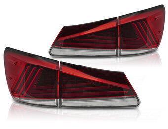 LED Achterlichten Rood Dynamisch Knipperlicht voor Lexus IS II (2006-2013)