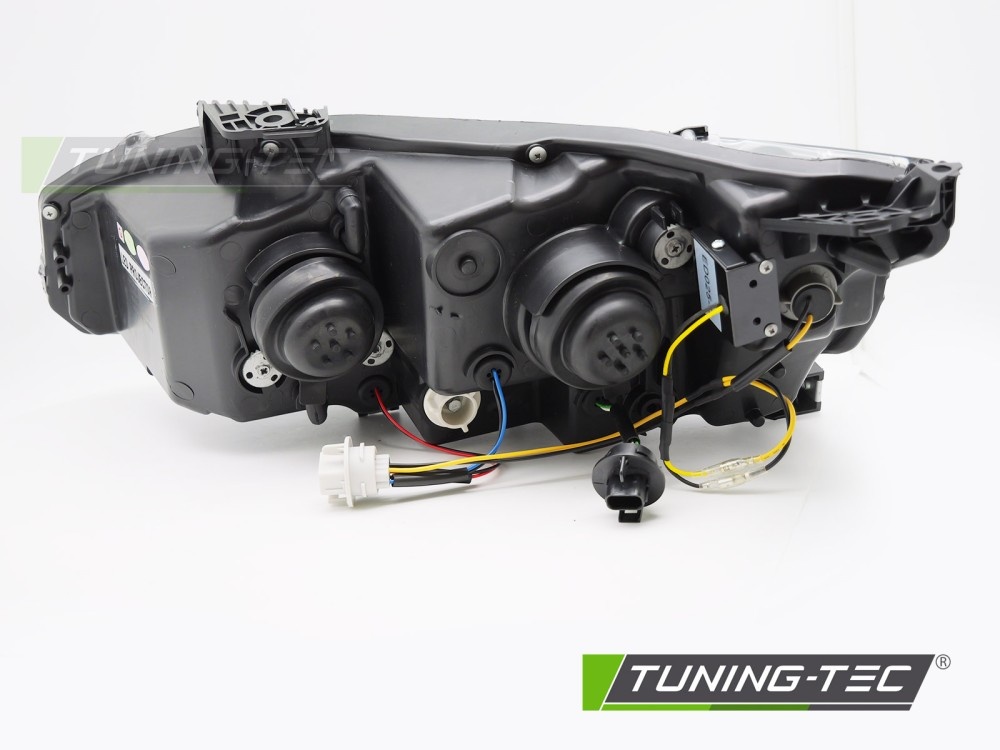 LED Koplampen Zwart DRL Dynamisch geschikt voor HONDA CIVIC X 16-21