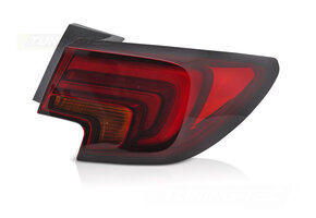 LED Achterlicht Rood Smoke Rechts TYC geschikt voor Opel Astra K 15-19 HB