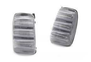 Zijknipperlicht in spiegel wit LED sequentieel geschikt voor Ford Transit 2013-