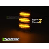 Zijknipperlicht in spiegel wit LED sequentieel voor Ford Transit 2013-