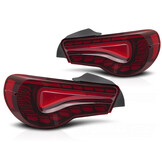 Achterlichten Toyota GT86 12-21 OLED Rood Dynamische Knipperlichten