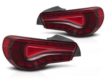 Achterlichten Toyota GT86 12-21 OLED Rood Dynamische Knipperlichten