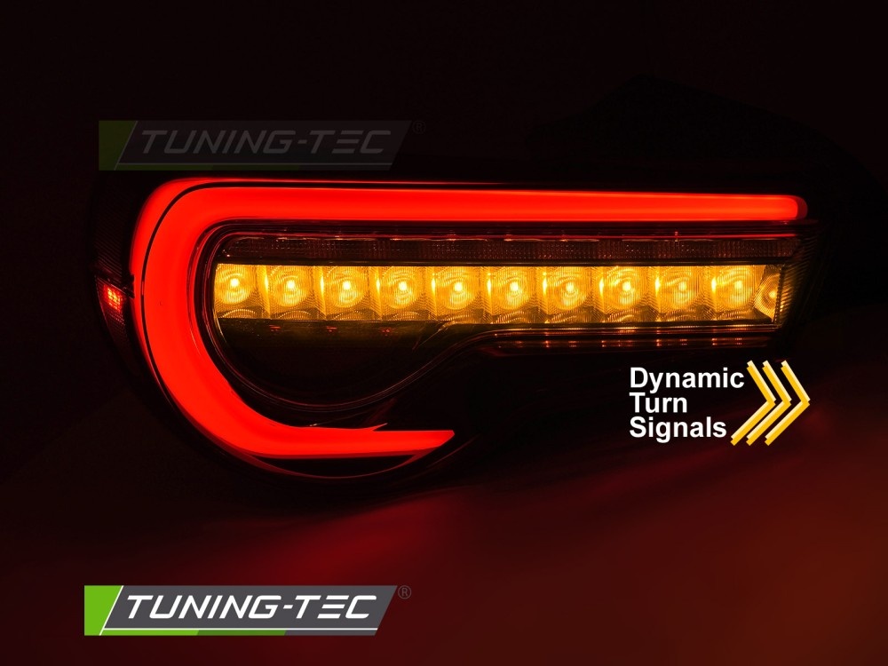 Achterlichten Toyota GT86 (12-21) LED BAR Dynamisch Rook