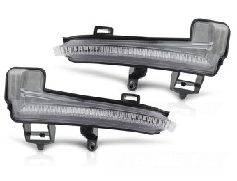 Spiegelknipperlichten Dynamische LED Wit voor Skoda Superb III (15-18)