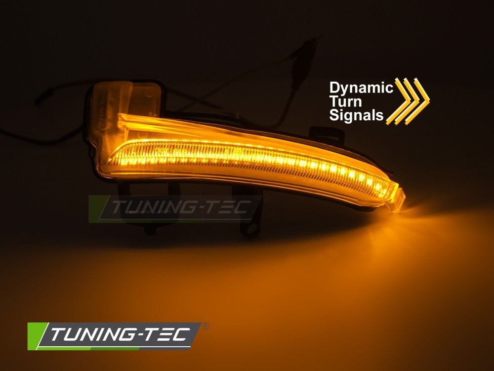 Spiegelknipperlichten Dynamische LED Wit voor Skoda Superb III (15-18)