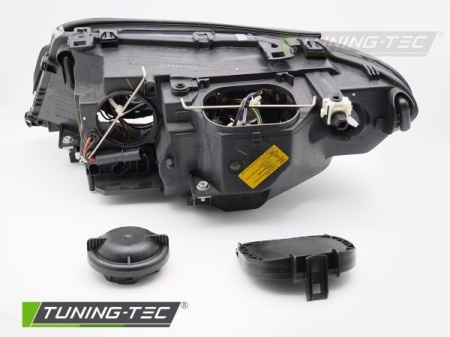 Koplampen Xenon Angel Eyes Zwart voor BMW E46 Coupé Cabrio 03-06