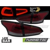 Achterlichten LED Rood Smoke Dynamisch Ford Focus MK3 Stationwagon 11-18