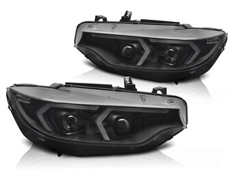 Xenon Koplampen Zwart geschikt voor BMW F32/F33 13-17