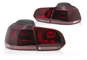 LED Achterlichten Dynamisch Rood geschikt voor VW Golf 6 08-13