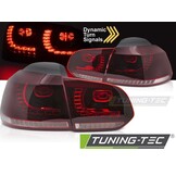 LED Achterlichten Dynamisch Rood geschikt voor VW Golf 6 08-13