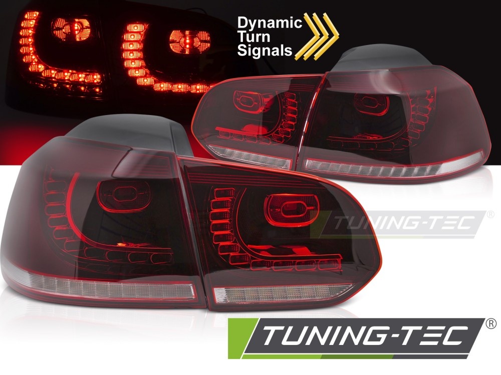 LED Achterlichten Dynamisch Rood geschikt voor VW Golf 6 08-13