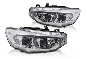 Xenon Koplampen Chroom geschikt voor BMW F32/F33 (2013-2017)