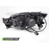 Koplampen Tube Light Zwart voor SUBARU WRX (2008-2014)