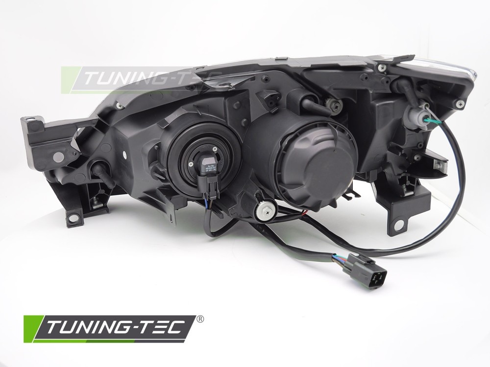 Koplampen Tube Light Zwart voor SUBARU WRX (2008-2014)