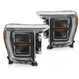 LED Koplampen Zwart DRL voor FORD F150 MK14 2020-2023