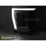 LED Koplampen Zwart DRL geschikt voor FORD F150 MK14 2020-2023