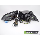 LED Achterlichten Zwart Rook Rood geschikt voor VW Golf 7 Variant 17-19