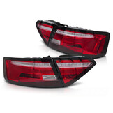 Achterlichten LED BAR Rood Wit Sequentieel Audi A5 (11-16)