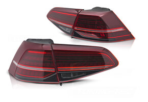 LED Achterlichten Rood LED Dynamisch geschikt voor VW Golf 7 (13-19)