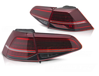 LED Achterlichten Rood LED Dynamisch voor VW Golf 7 (13-19)