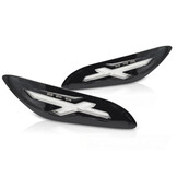 Achterknipperlichten LED Glanzend Zwart voor Vespa Sprint / Primavera 150cc