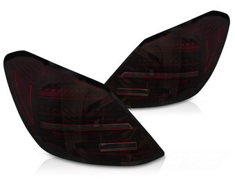 LED Achterlichten Rood Smoke Sequentiële voor Mercedes C-Klasse W205 14-21