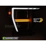LED Koplampen Tube Light Zwart voor Ford F150 MK14 20-23