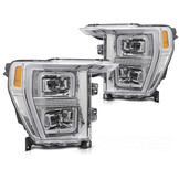 LED Koplampen Tube Light Chroom geschikt voor Ford F150 MK14 20-23